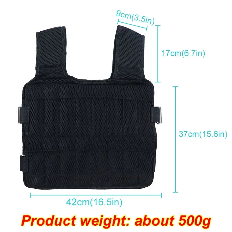 Heavy-Duty Fitness Training Vest for Gym, Boxing & Home Workouts