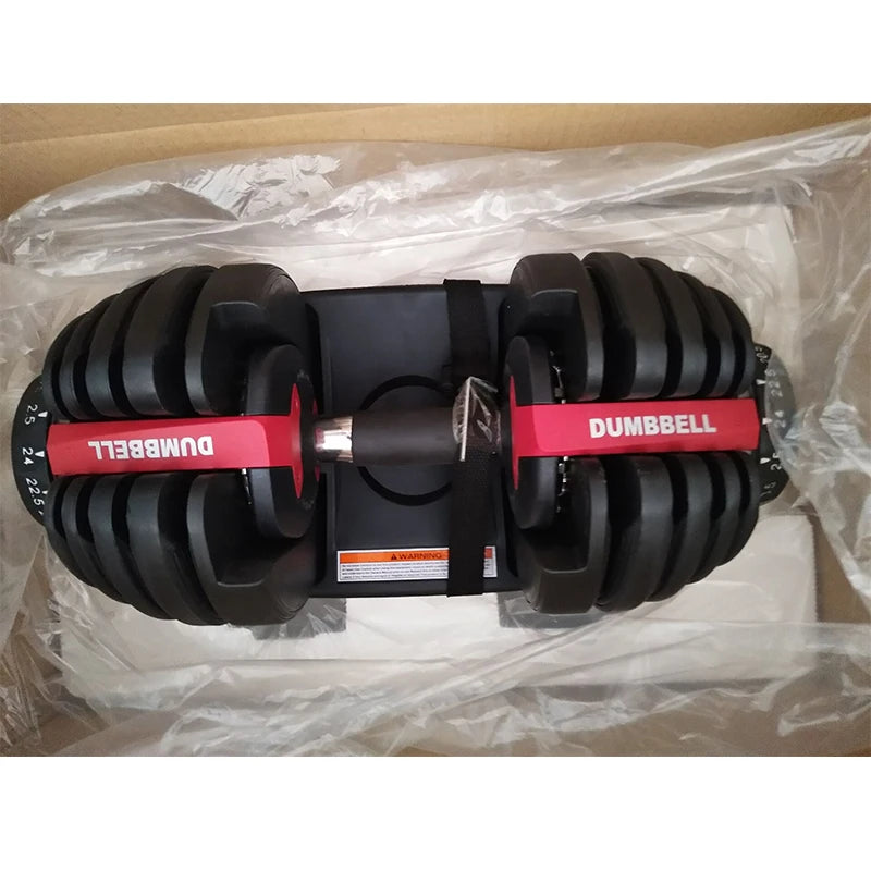 Adjustable Dumbbell – 5-Level Weight Adjustment | Compact Fitness Equipment for Home & Gym Training