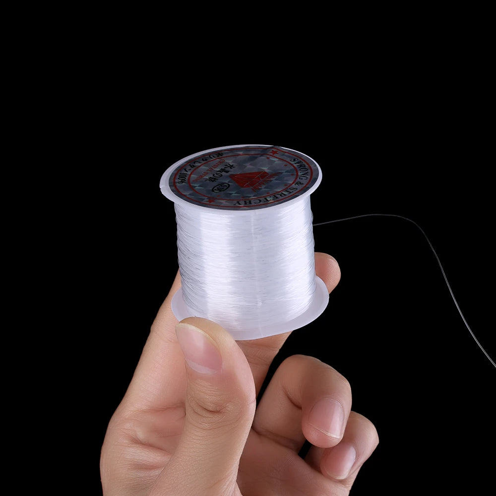 Crystal Fishing Line – PE/Nylon Braided & Monofilament Thread (0.2mm–0.6mm) | 20m–155m Durable Wire for Freshwater & Saltwater Fishing