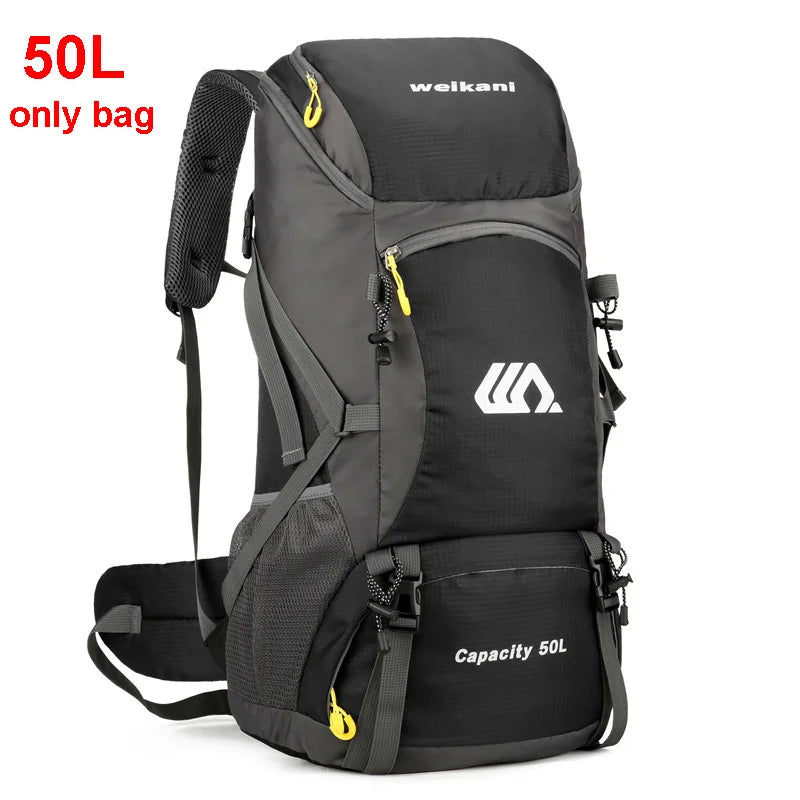 50L Waterproof Travel & Hiking Backpack – Outdoor Camping Rucksack