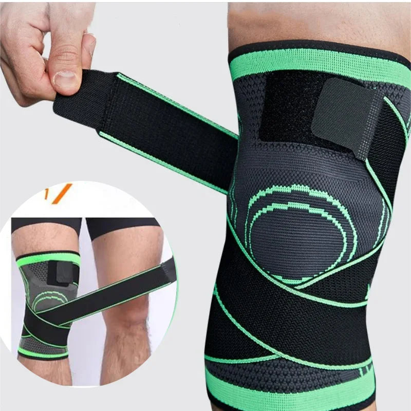 Elastic Knee Brace Support for Basketball, Volleyball, Gym, Fitness & Joint Protection