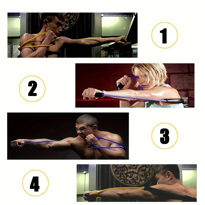 Full-Body Fitness Tension Belt for Home & Outdoor Workouts