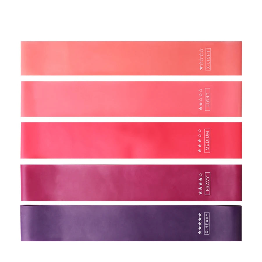 Elastic Resistance Bands Set – Versatile Fitness Bands for Home Workouts, Yoga