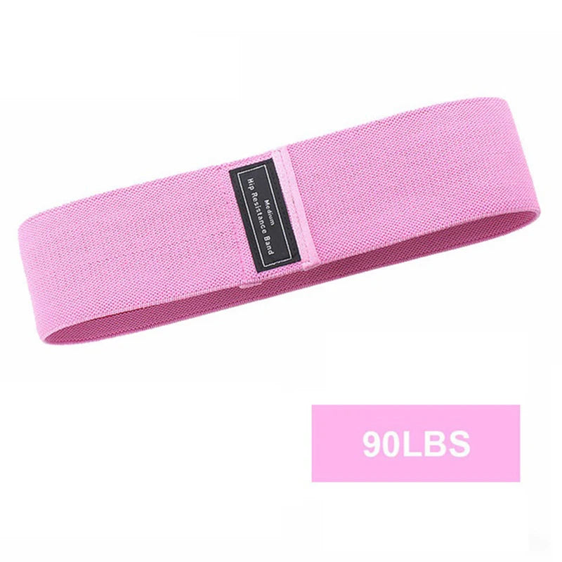 Elastic Resistance Bands – Hip Circle Bands for Home Workouts, Yoga, Pilates & Strength Training