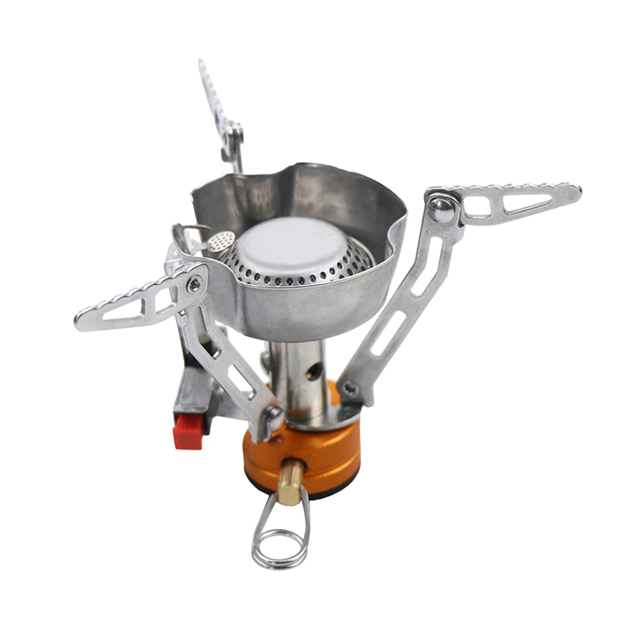 Portable Wind-Resistant Camp Stove – Compact Cooking Gear for Outdoor Camping & Hiking