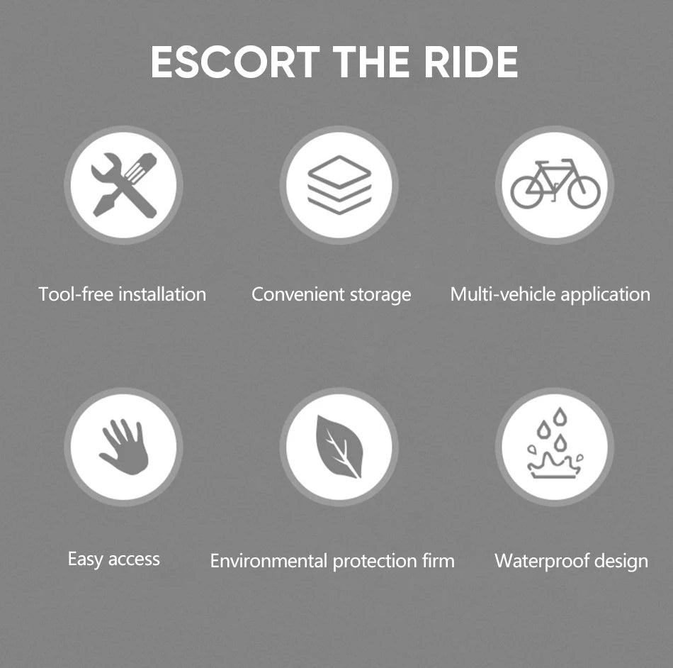 2.5L Bike Front Tube Bag – Large Capacity Handlebar Storage with Shoulder Strap for Road & Mountain Bikes