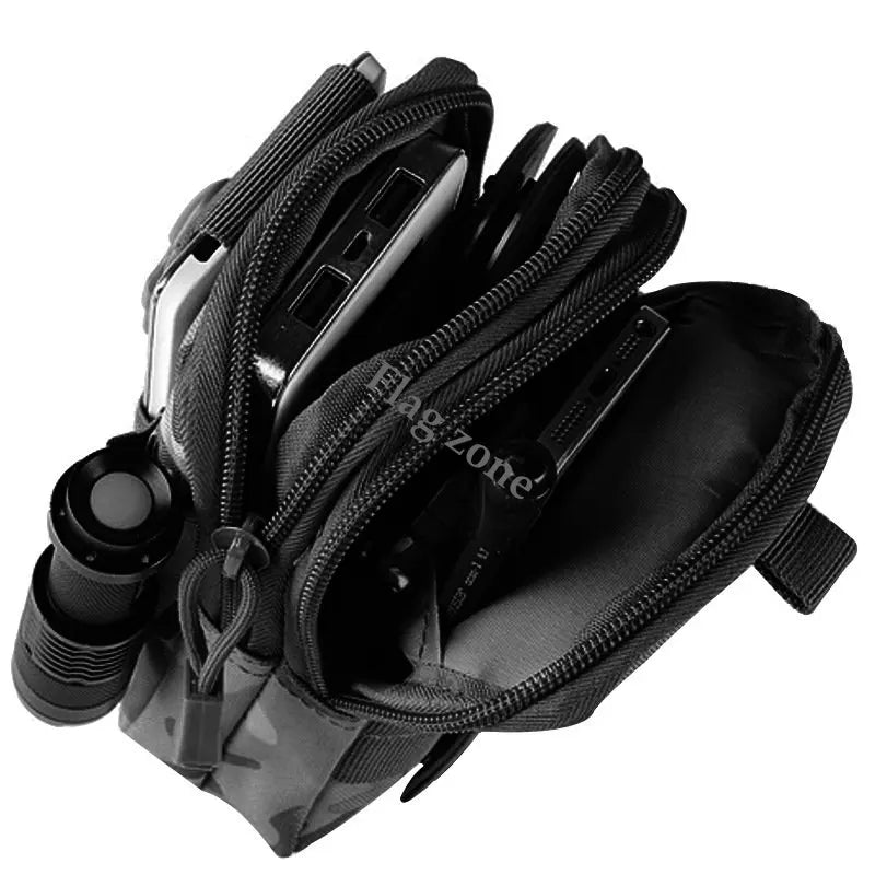 Multifunction Tactical Waist Bag – Molle EDC Utility Pouch for Outdoor, Hiking, Hunting & Tool Storage