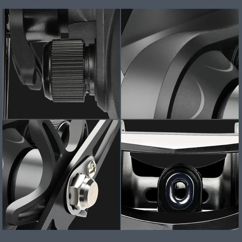 Baitcasting Fishing Reel – Ultra-Light Casting Reel with 8kg Max Drag for Bass & Pike Fishing