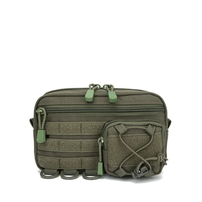 MOLLE Tactical Utility Waist Bag – EDC Belt Pouch for First Aid, Tools, Hunting & Outdoor Sports