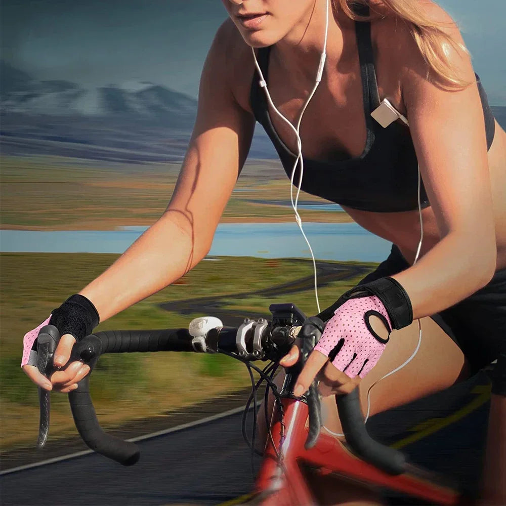 Weightlifting Gloves with Wrist Support – Gym Workout Gloves for Heavy Exercise, Bodybuilding, CrossFit & Fitness Training