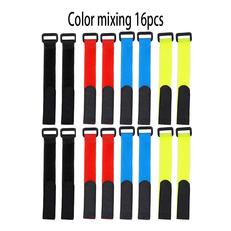 Fishing Rod Tie Holder Strap – Hook & Loop Fastener Wrap Band for Outdoor Fishing Rod Organization