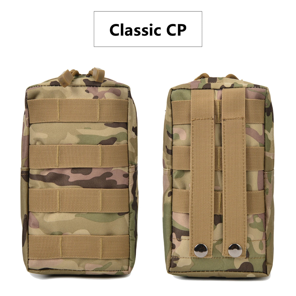 MOLLE Tactical EDC Waist Pouch – 600D Oxford Utility Pack for Outdoor Camping, Hunting, Hiking & Backpack Attachment