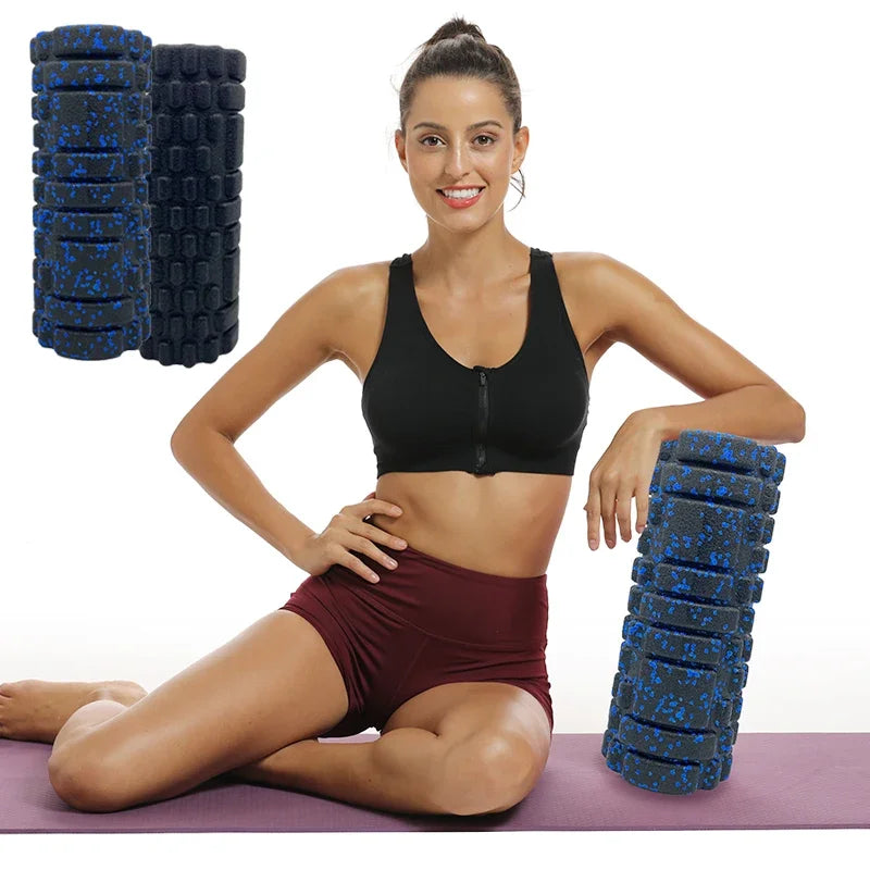 30cm / 33cm Fitness Foam Roller – EPP Yoga & Pilates Massage Roller for Muscle Recovery, Therapy & Home Workouts