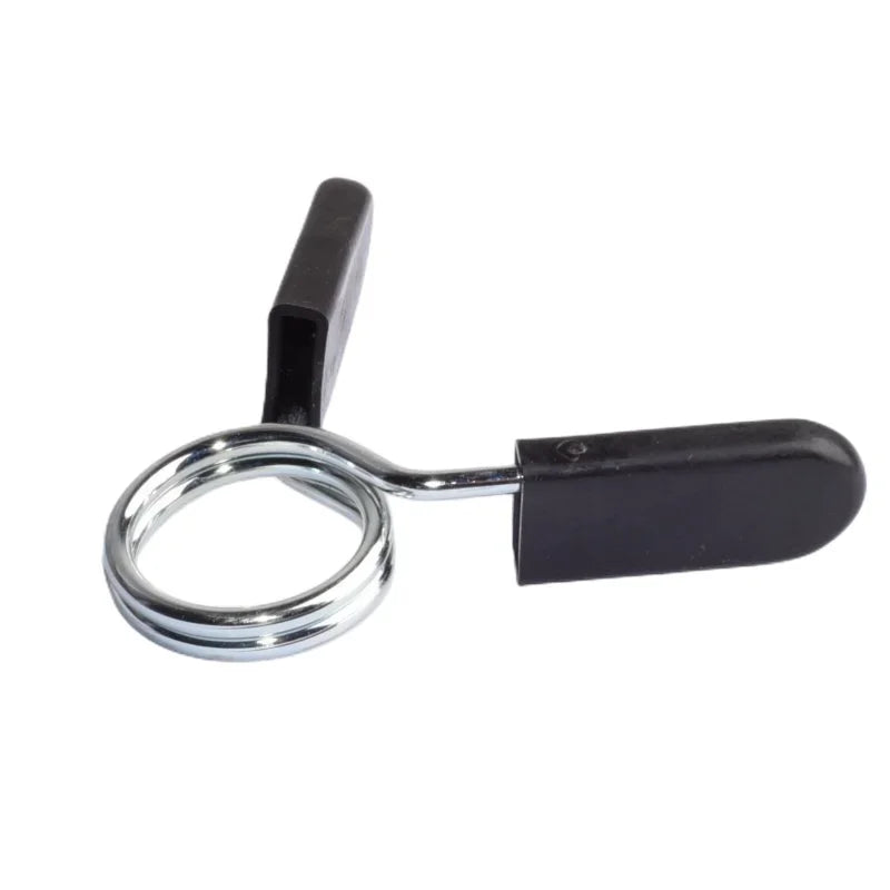Barbell Clamp Spring Collar Clips – Standard Barbell & Dumbbell Lock for Gym Weightlifting