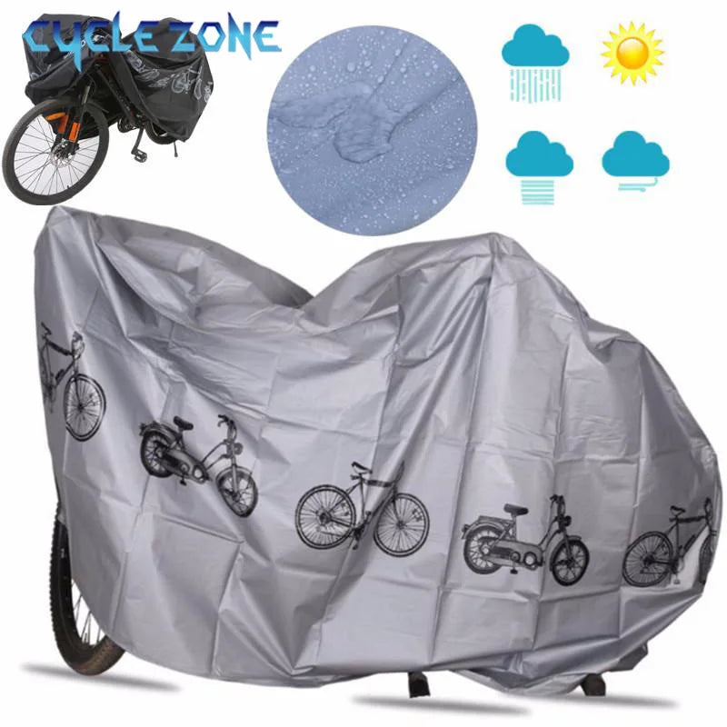 Waterproof Bicycle & Motorcycle Cover – UV Dust Rain Protection