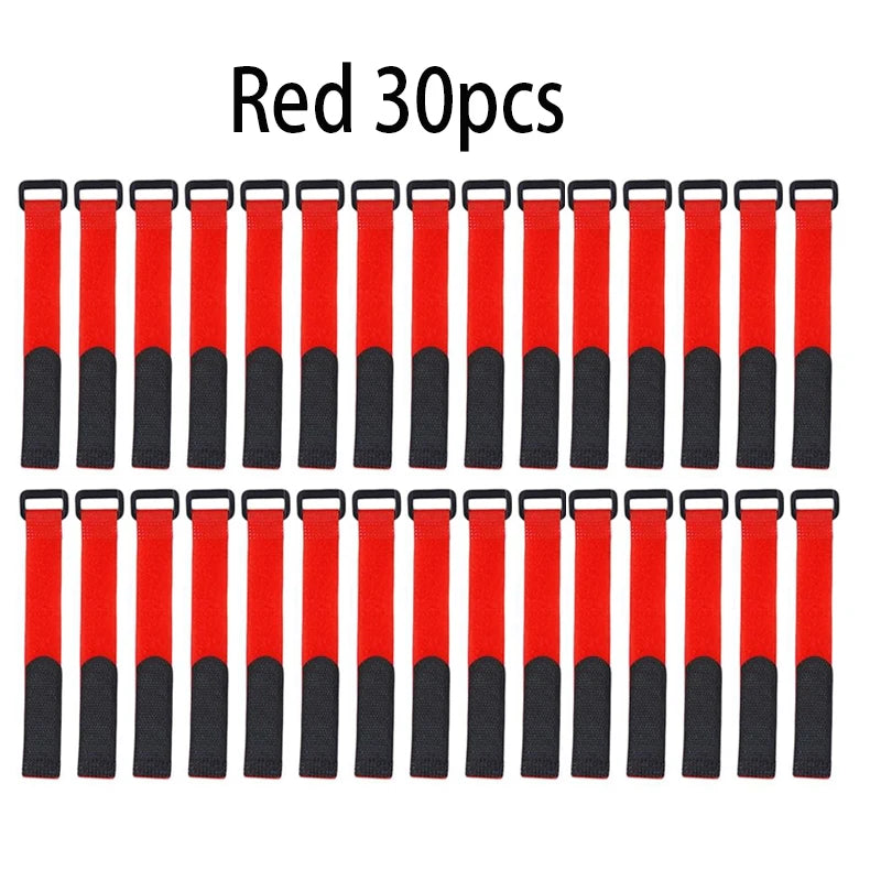 Fishing Rod Tie Holder Strap – Hook & Loop Fastener Wrap Band for Outdoor Fishing Rod Organization