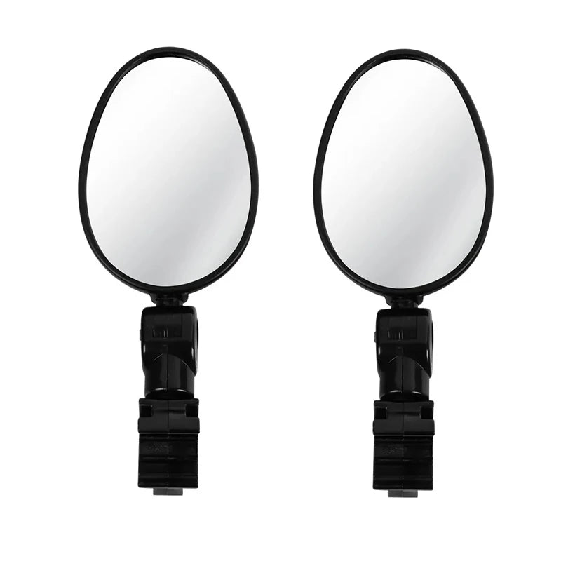 360° Bike Rear View Mirror – Adjustable Handlebar Mirror for MTB & Road