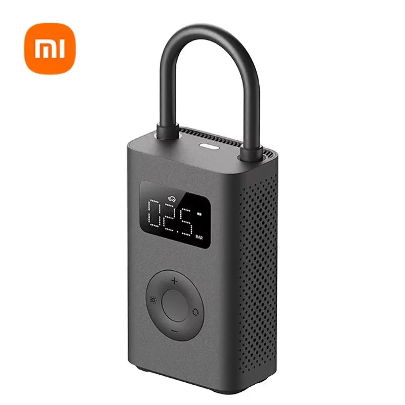 Portable Car & Bicycle Tire Inflator | 150 PSI, 2000mAh Rechargeable Battery, Digital Tire Pressure Detection