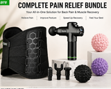 Oneside Tradie Recovery Pack — Massage Gun + Lumbar Back Brace + Trigger Point Ball