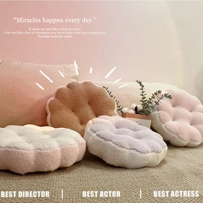 INS Cute Macaron Color Cushion Pillow For Sofa Bed