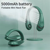 Portable Mini Neck Fan USB Rechargeable