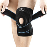 Knee Braces for Pain Men & Women with Patella Gel Pad Side Stabilizers, Arthritis, Meniscus Tear, ACL, Relief, Running