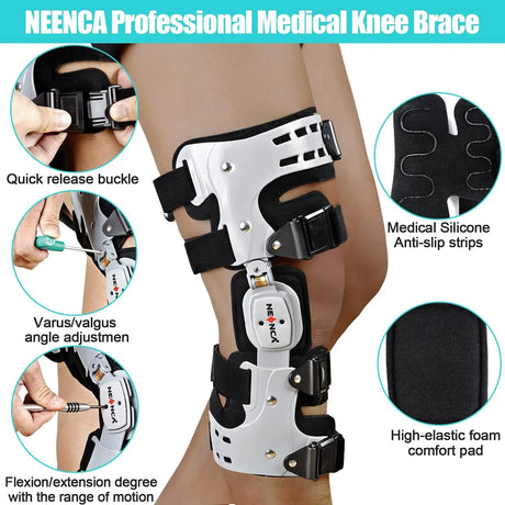 Knee Brace Support for Arthritis Pain Osteoarthritis Cartilage Defect Repair Avascular Necrosis