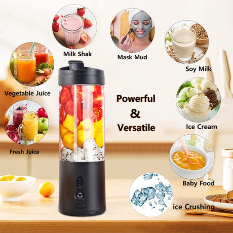 Portable Electric Bottle Blender