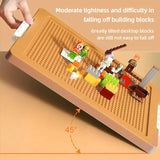 Smart building blocks toys container with bricks lid