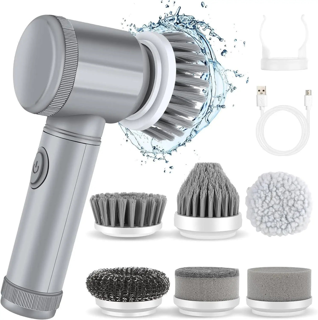 Xiaomi Electric Spin Scrubber with 6 Replaceable Brush Heads