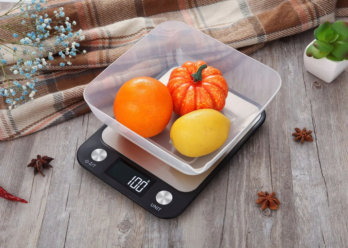 Smart Electronic Digital Kitchen Scale Stainless Steel