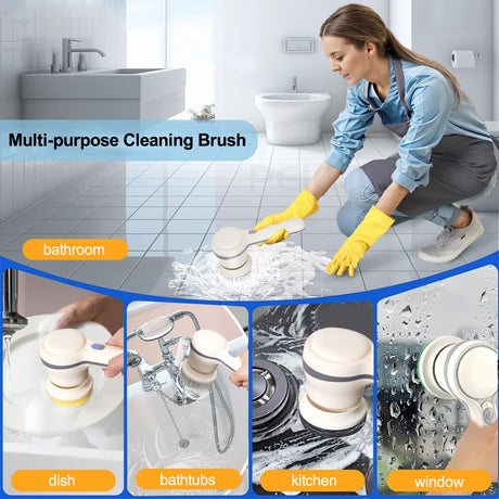 Multi-purpose Electric Cleaning Brush