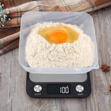 Smart Electronic Digital Kitchen Scale Stainless Steel