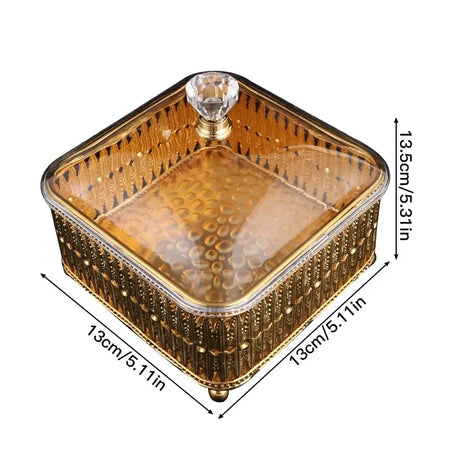 European Creative Palace Style Table Fruit Food Storage Box