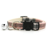 Adjustable Nylon Buckles with Fashionble Reflective Cat's Bell Collars