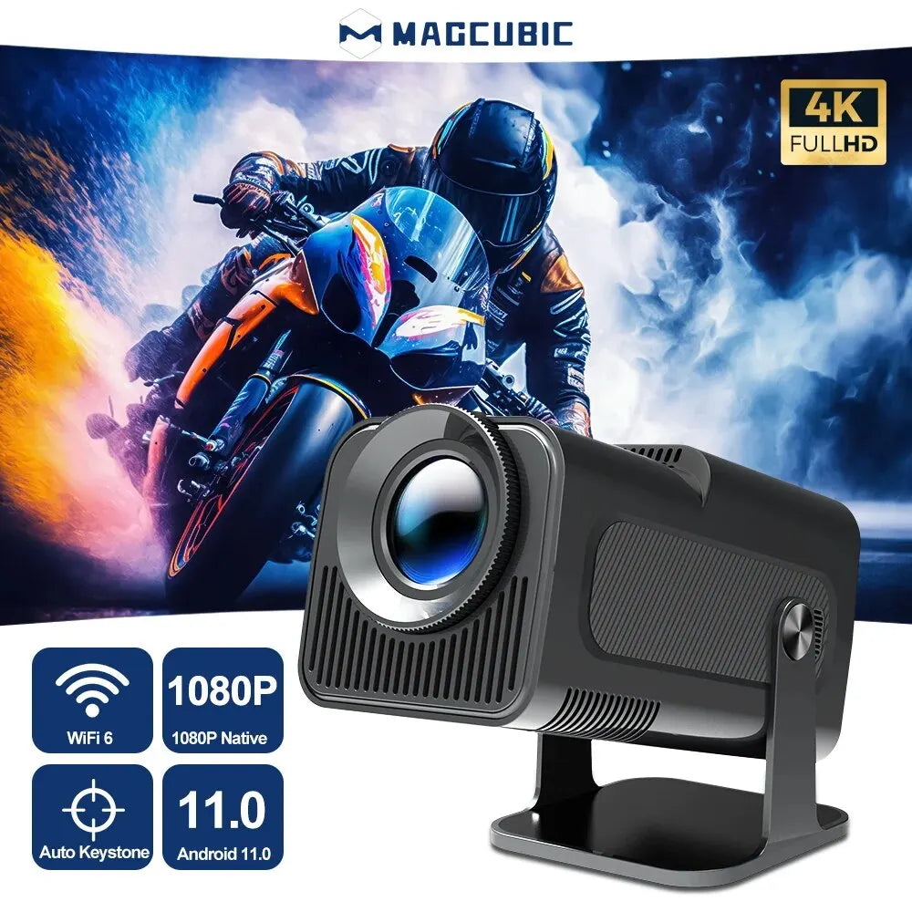 Magcubic Projector 4K Native 1080P Dual Wifi6