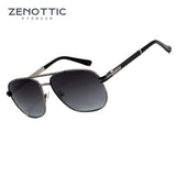 Vintage Alloy Pilot Sunglasses Men