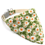 Adjustable Little Daisy Dog Neck Scarf for your Cute Puppy