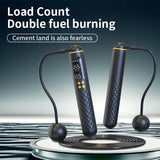 Rechargeable USB Digital Jump Rope Trainer – Adjustable Wireless Rope with Calorie Counter & Fitness Tracking