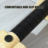 Push Up Bar Beech Wood – Sturdy Calisthenics Parallettes for Home Workouts