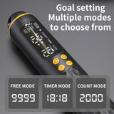 Rechargeable USB Digital Jump Rope Trainer – Adjustable Wireless Rope with Calorie Counter & Fitness Tracking