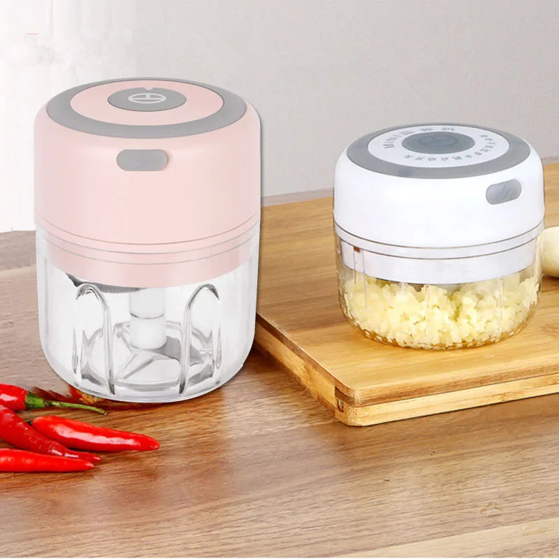 Mini USB Wireless Electric Garlic Masher