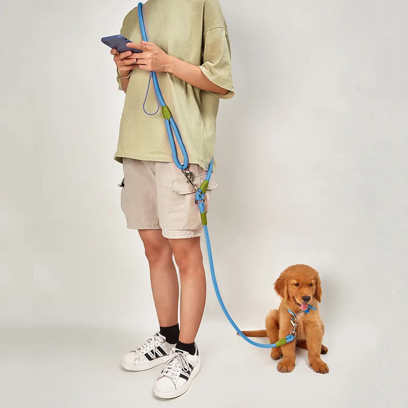 Reflective Free Hands Rope Chain for Pets