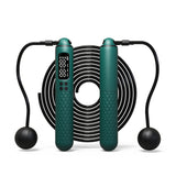 Rechargeable USB Digital Jump Rope Trainer – Adjustable Wireless Rope with Calorie Counter & Fitness Tracking