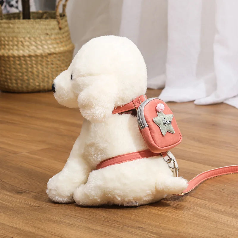 Pet Leash Backpack Chest Strap Teddy