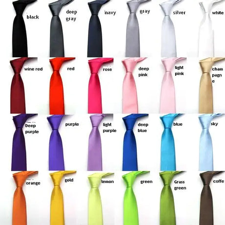 Narrow Casual Arrow Skinny Neckties